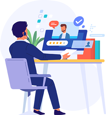 Contact illustration